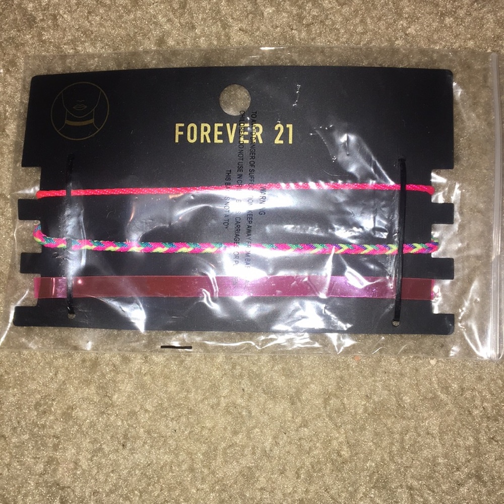 3 chokers from forever 21